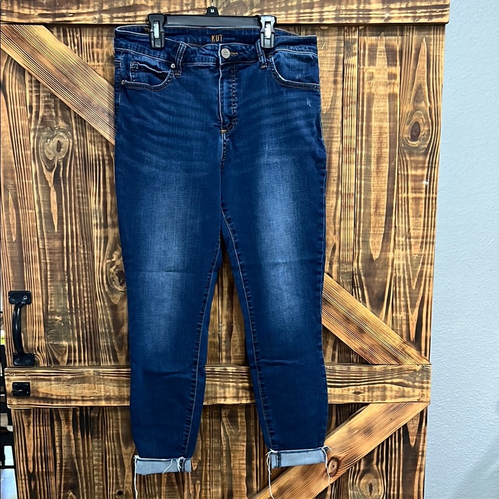 Kut from the Kloth Women's Dark Blue Jeans